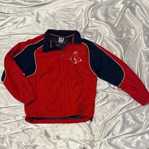 Majestic Vintage Red Sox Jacket with Logo
